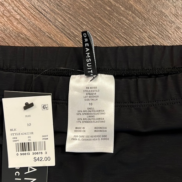 Solid High Waisted Bikini Bottom size 10 Magic Dreamsuit Miracle Brands s… - Picture 4 of 6